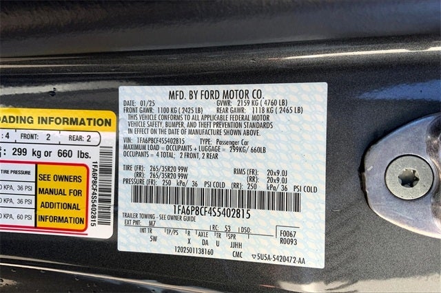 2025 Ford Mustang GT Premium