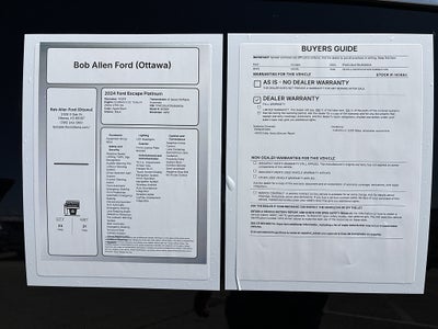 2024 Ford Escape Platinum