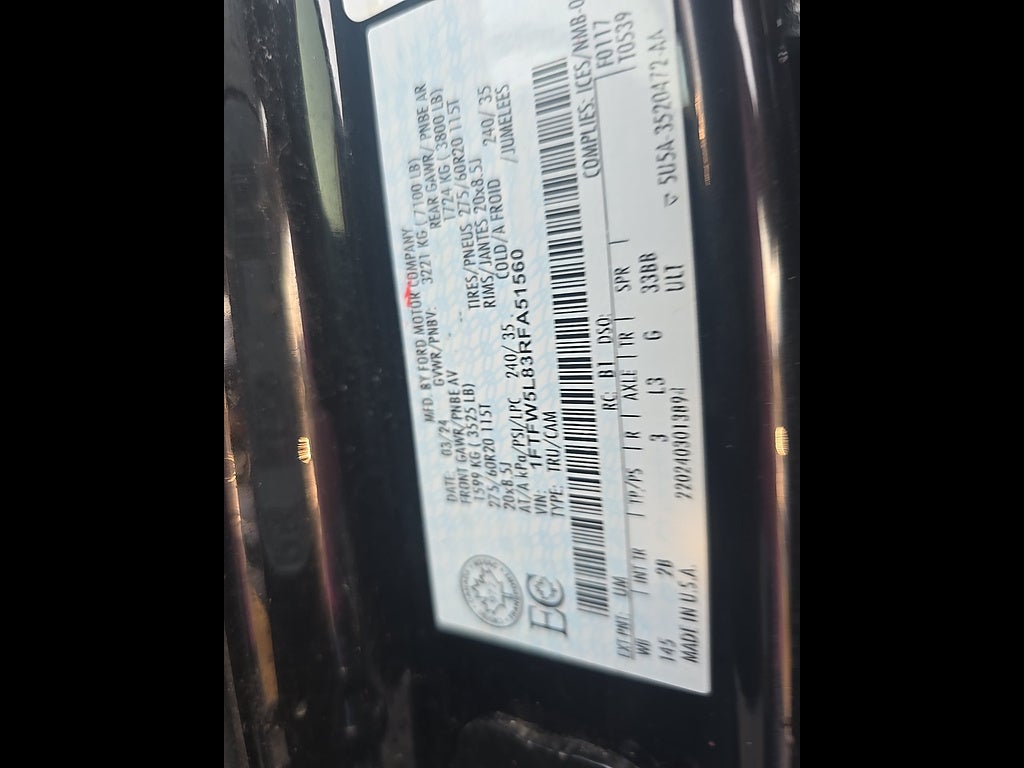 2024 Ford F-150 Lariat