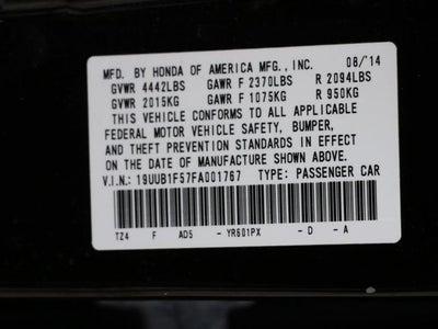 2015 Acura TLX Tech