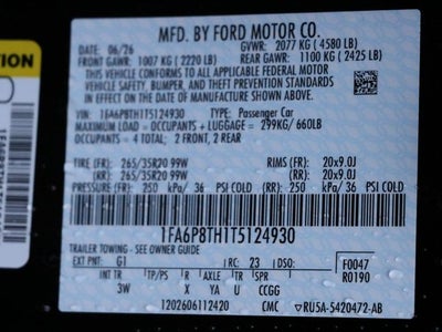 2026 Ford Mustang EcoBoost Premium