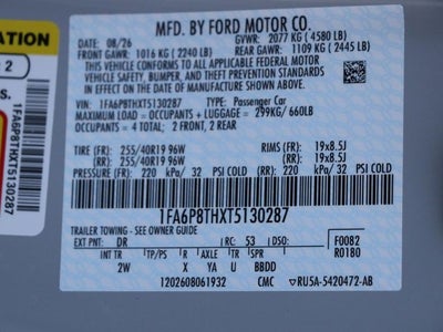 2026 Ford Mustang EcoBoost