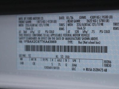 2026 Ford Transit-350 XL