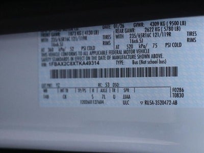 2026 Ford Transit-350 XL