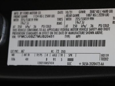 2021 Ford Escape SE Hybrid