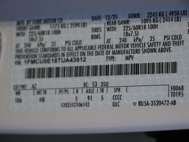 2026 Ford Escape Plug-In Hybrid Base