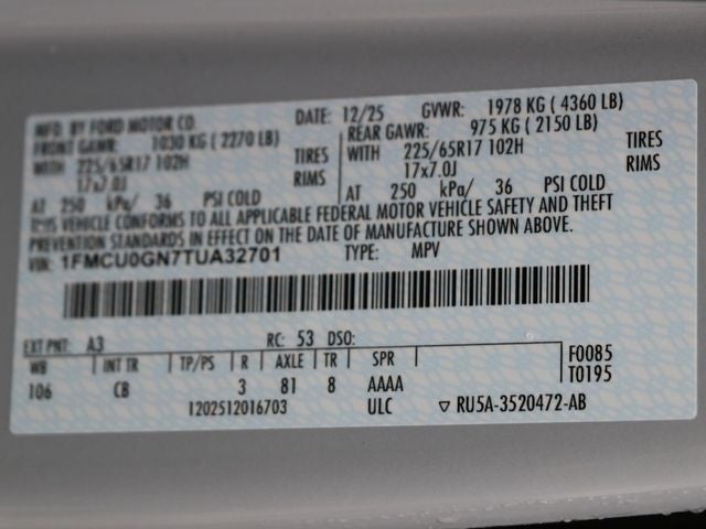 2026 Ford Escape Active