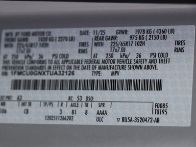 2026 Ford Escape Active