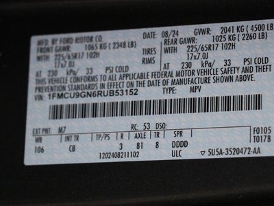 2024 Ford Escape Active