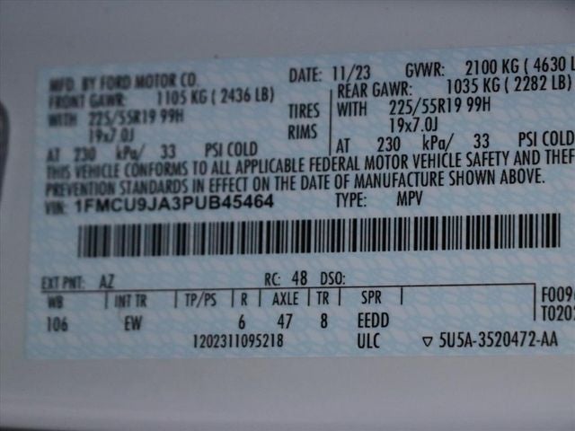 2023 Ford Escape Platinum