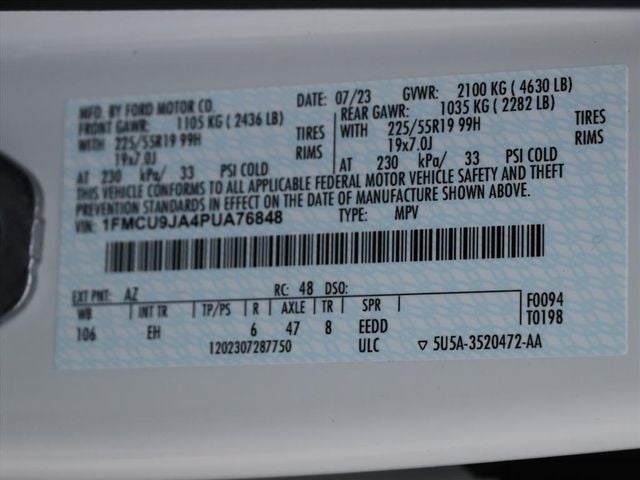 2023 Ford Escape Platinum