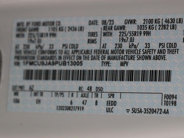 2023 Ford Escape Platinum