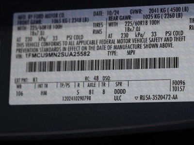 2025 Ford Escape ST-Line