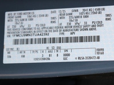 2026 Ford Escape ST-Line