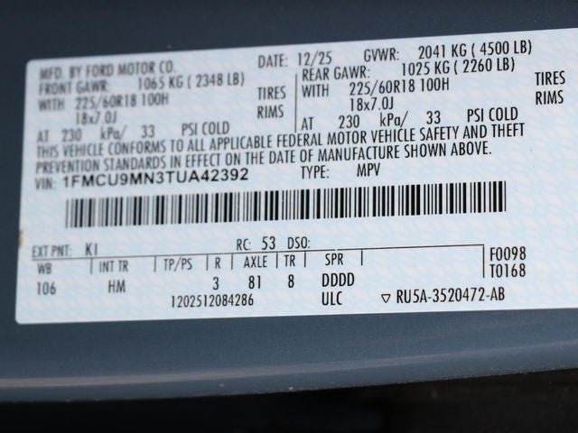 2026 Ford Escape ST-Line