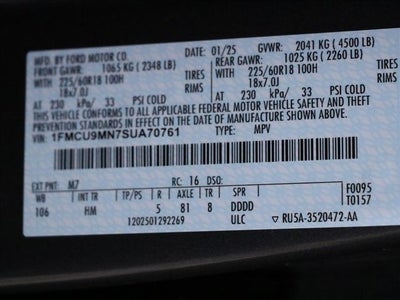 2025 Ford Escape ST-Line