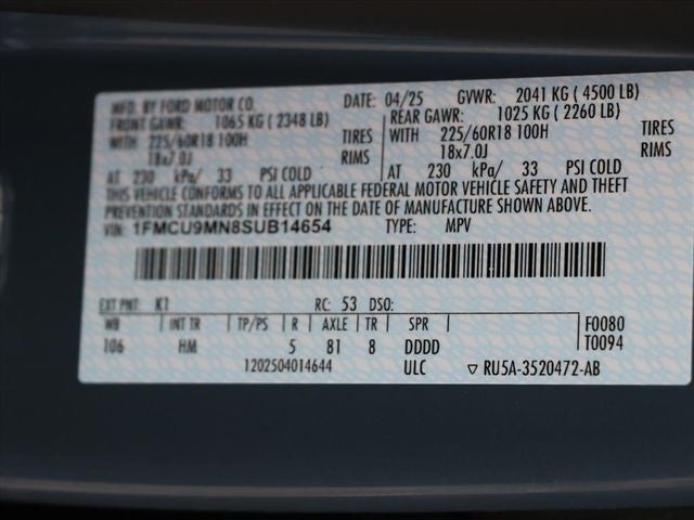 2025 Ford Escape ST-Line