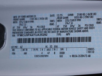 2026 Ford Escape ST-Line Elite