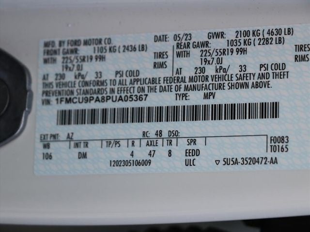 2023 Ford Escape ST-Line Elite