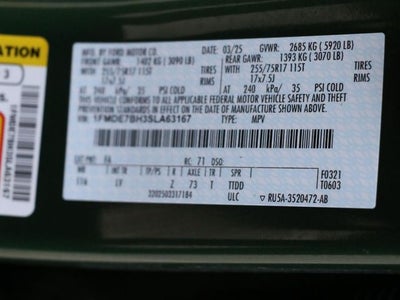 2025 Ford Bronco Big Bend