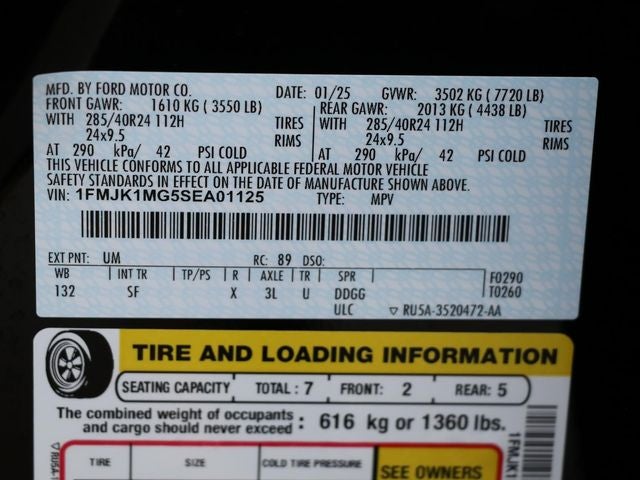 2025 Ford Expedition Max Platinum