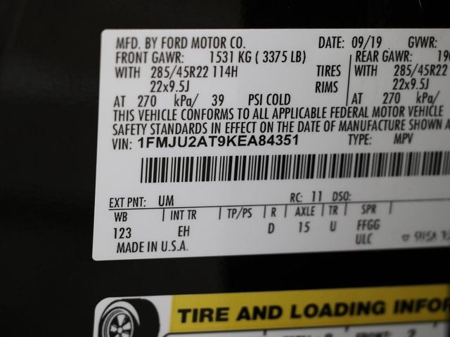 2019 Ford Expedition Limited