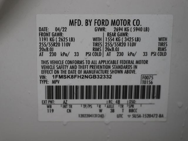 2022 Ford Explorer Limited