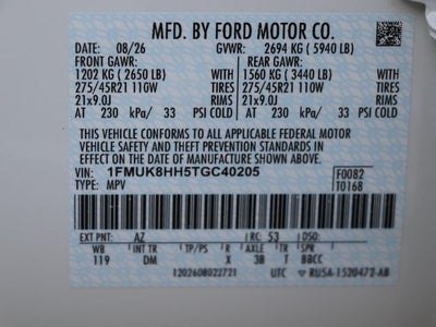 2026 Ford Explorer Platinum