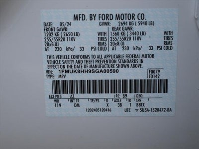 2025 Ford Explorer Platinum