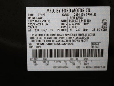 2025 Ford Explorer ST-Line