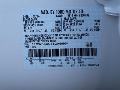 2026 Ford Explorer ST