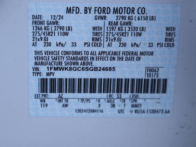 2025 Ford Explorer ST