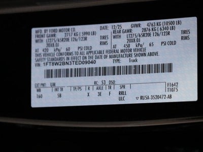 2026 Ford F-250SD Lariat