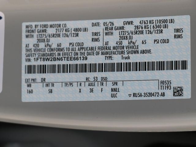 2026 Ford F-250SD Lariat