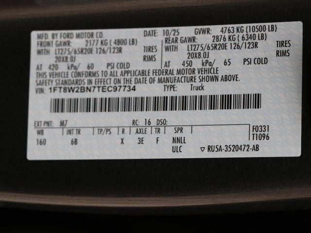 2026 Ford F-250SD Lariat