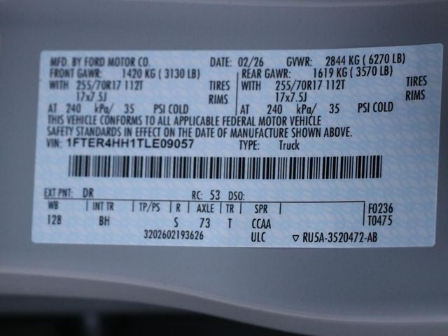 2026 Ford Ranger XLT