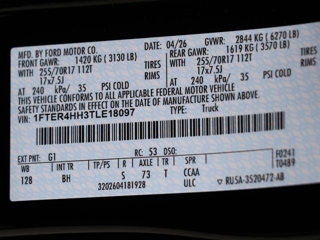 2026 Ford Ranger XLT