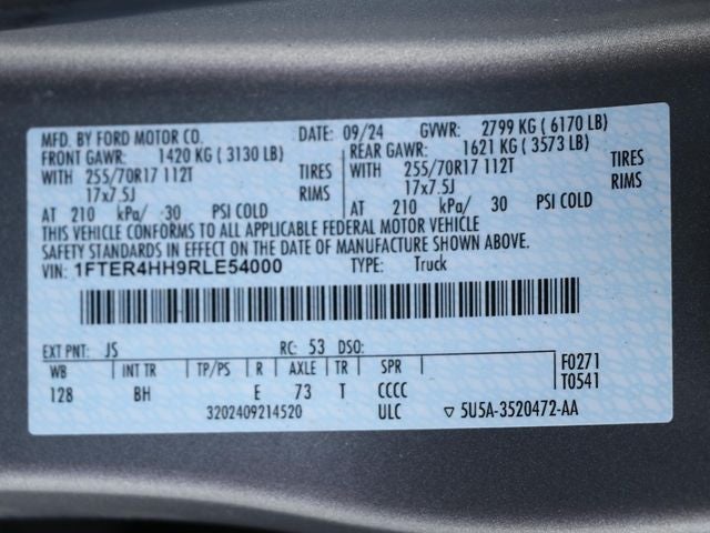 2024 Ford Ranger XLT