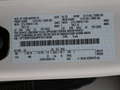 2023 Ford F-150 Tremor