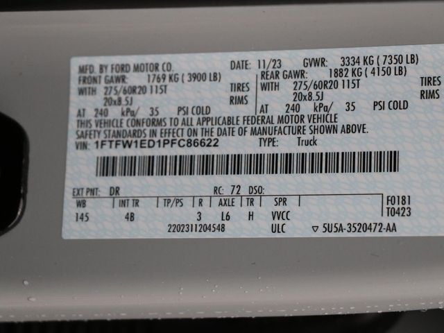 2023 Ford F-150 XLT