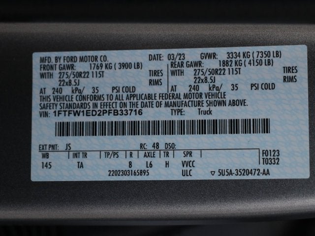 2023 Ford F-150 Limited