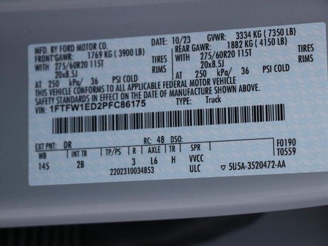 2023 Ford F-150 Lariat