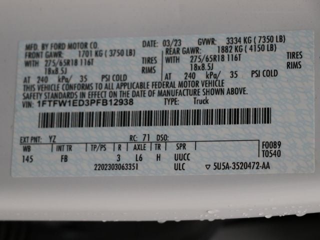 2023 Ford F-150 XLT