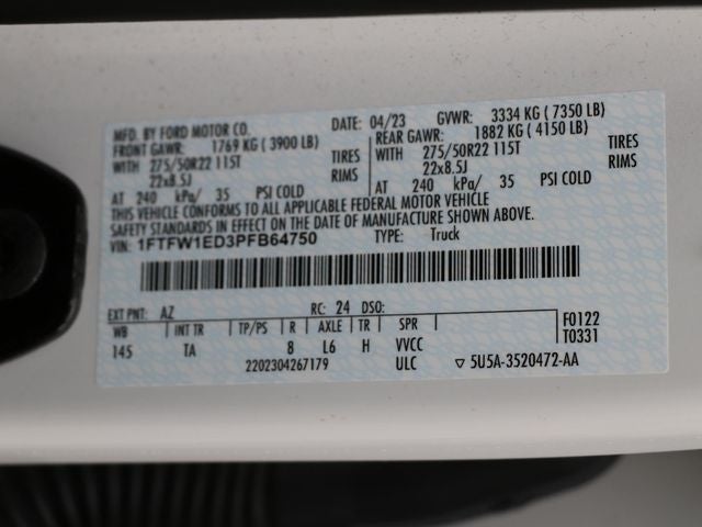 2023 Ford F-150 Limited