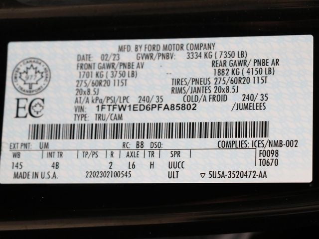 2023 Ford F-150 XLT