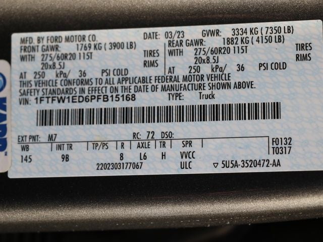 2023 Ford F-150 Platinum