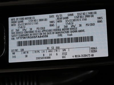 2025 Ford F-150 Raptor