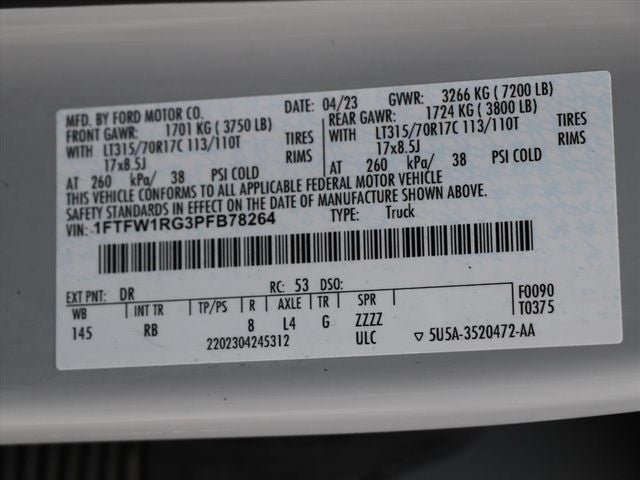 2023 Ford F-150 Raptor