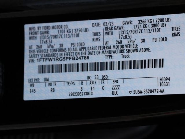 2023 Ford F-150 Raptor