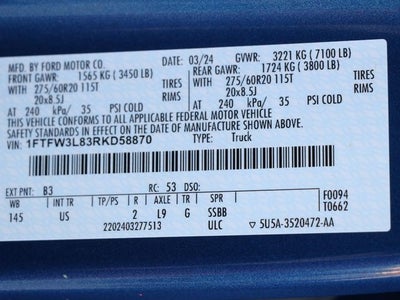 2024 Ford F-150 XLT